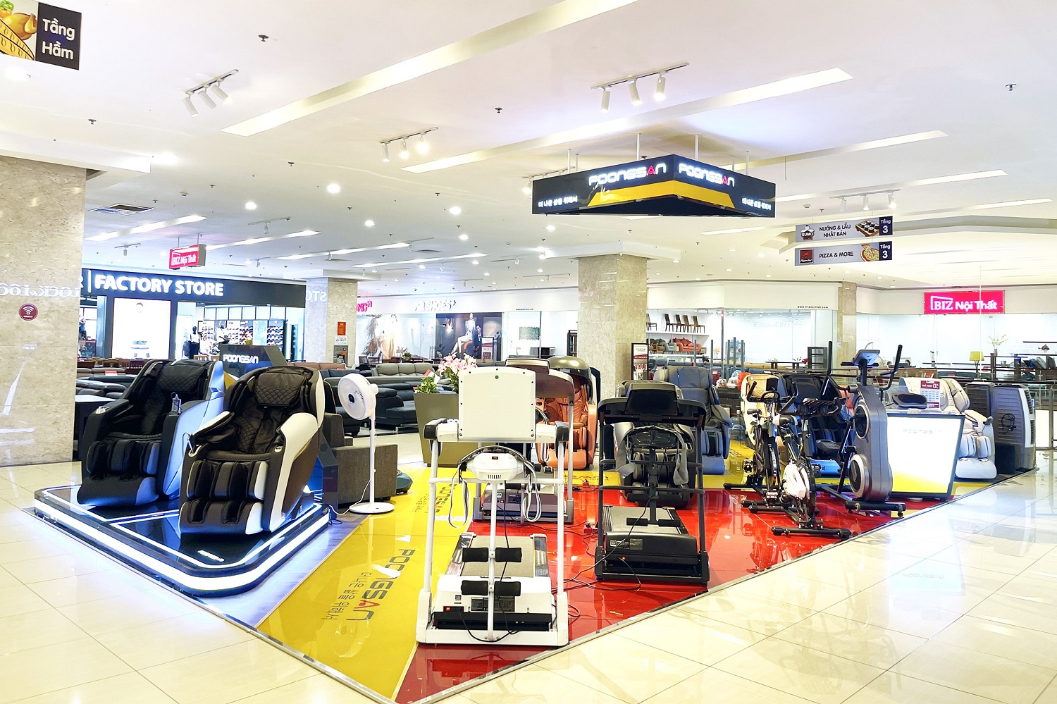 Hình ảnh showroom Poongsan tại TTTM Savico Long Biên Hà Nội Hình ảnh showroom Poongsan tại TTTM Savico Long Biên Hà Nội